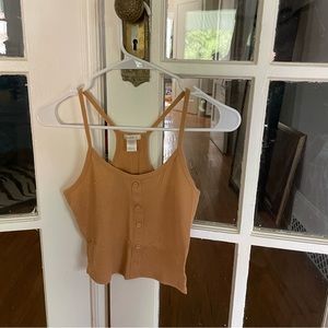 ✨ 10/$10 Tank cami yellow top crop